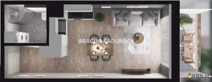 Kraków, Dębniki, ul. dr. J. Babińskiego, Mieszkanie  na sprzedaż, 1 pokojowe