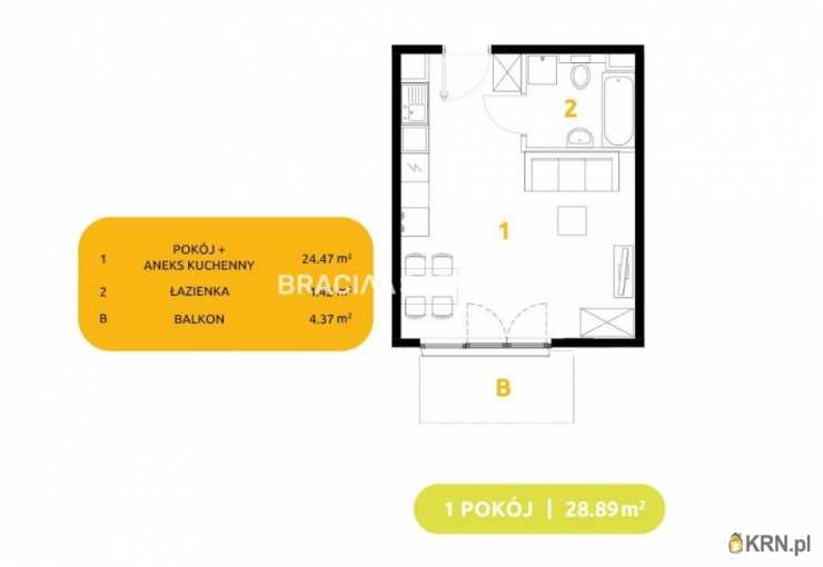 Bracia Sadurscy Oddział BS2 Rynek Pierwotny, Mieszkanie  na sprzedaż, Kraków, Prądnik Biały, ul. 29 Listopada