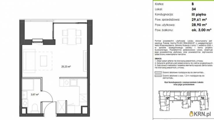 1 pokojowe, Mieszkanie  na sprzedaż, Rumia, Janowo, ul. 