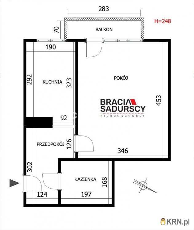 Kraków, Prądnik Czerwony, ul. Ugorek, Mieszkanie  na sprzedaż, 1 pokojowe