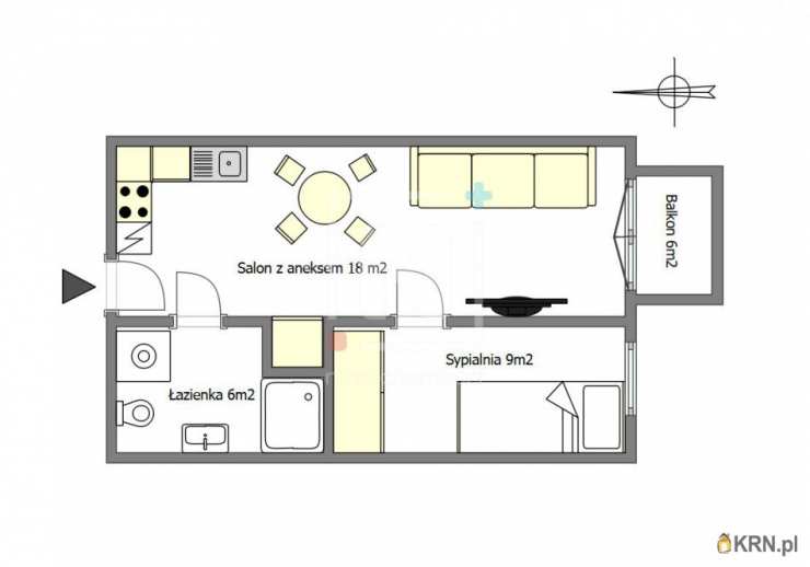 Mieszkanie  na sprzedaż, Warszawa, Mokotów/Służewiec, ul. Wynalazek, 2 pokojowe