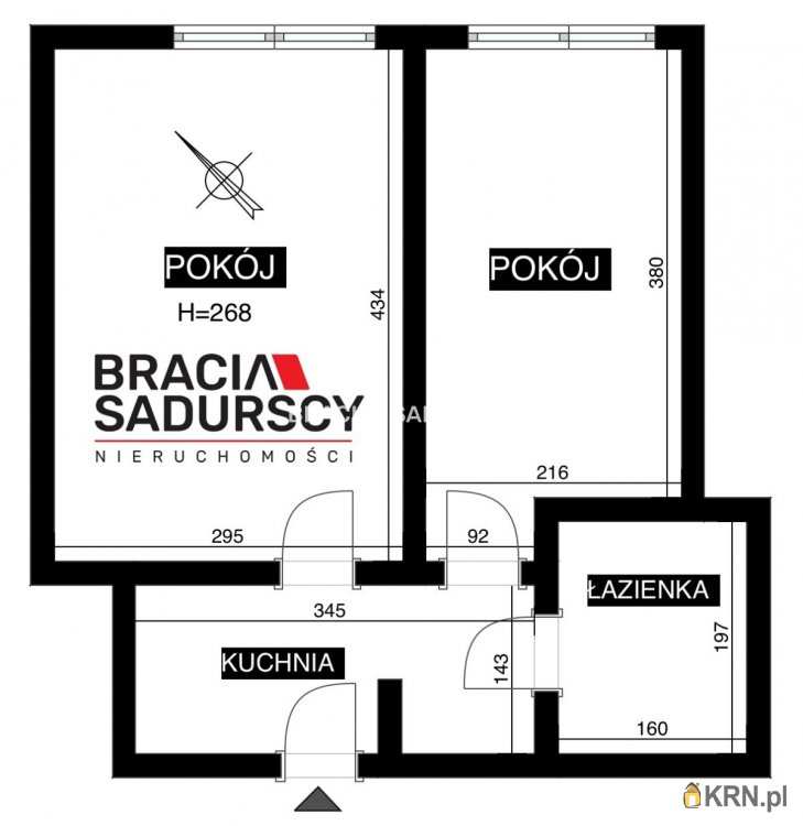 Kraków, Nowa Huta, ul. Zielone, Mieszkanie  na sprzedaż, 2 pokojowe
