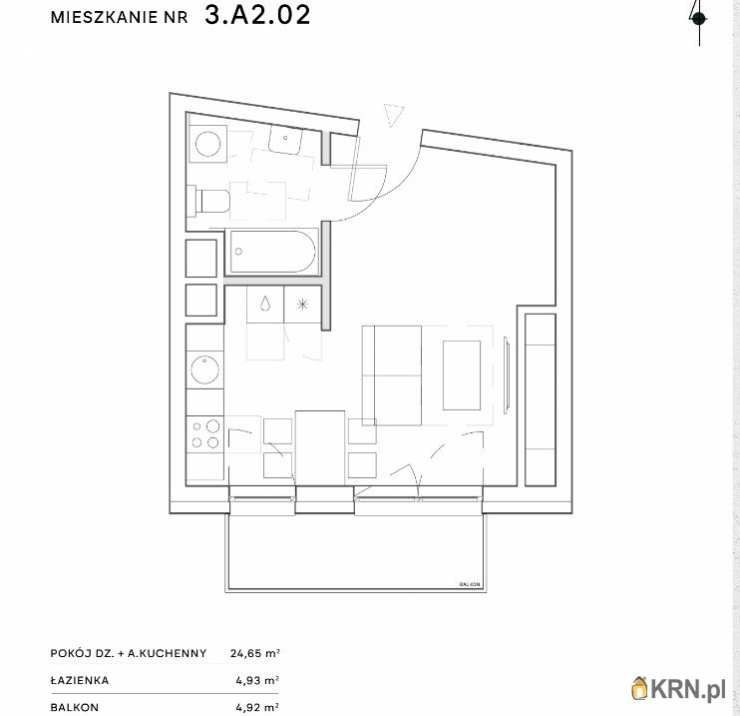 Mieszkanie  na sprzedaż, Wrocław, Fabryczna, ul. , 1 pokojowe