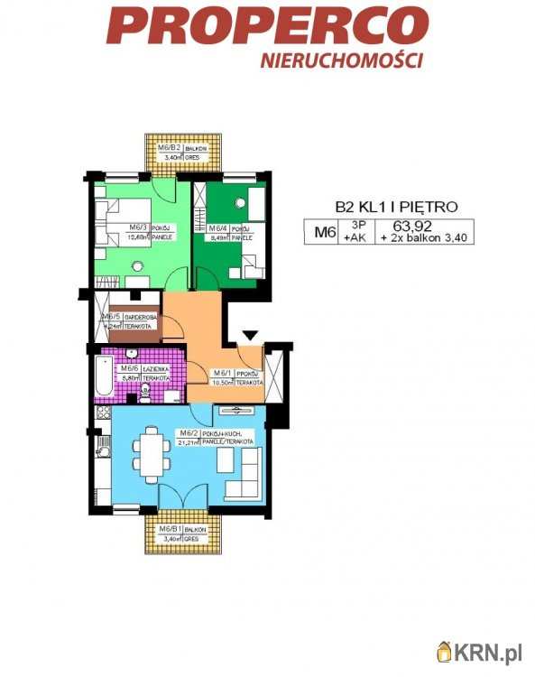 Kielce, Na Stoku, ul. , 3 pokojowe, Mieszkanie  na sprzedaż