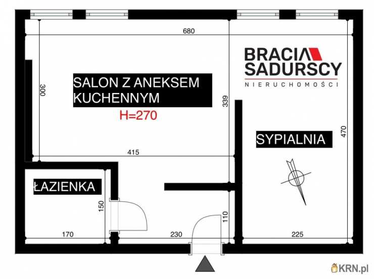 Mieszkanie  na sprzedaż, 2 pokojowe, Kraków, Nowa Huta, ul. Ogrodowe