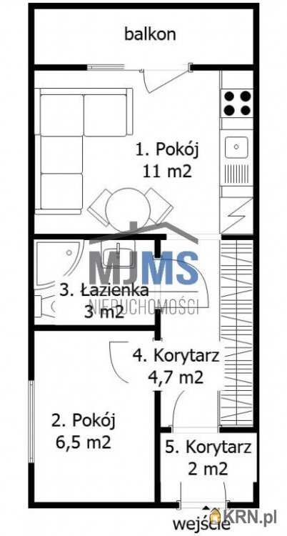 MJMS Nieruchomości, Mieszkanie  do wynajęcia, Rumia, ul. marsz. J. Piłsudskiego