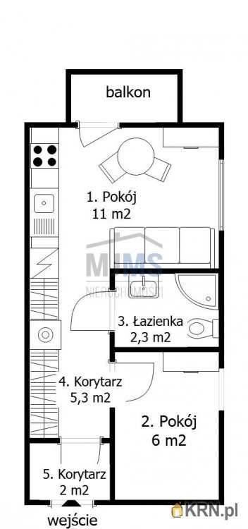 Mieszkanie  do wynajęcia, Rumia, ul. marsz. J. Piłsudskiego, 2 pokojowe