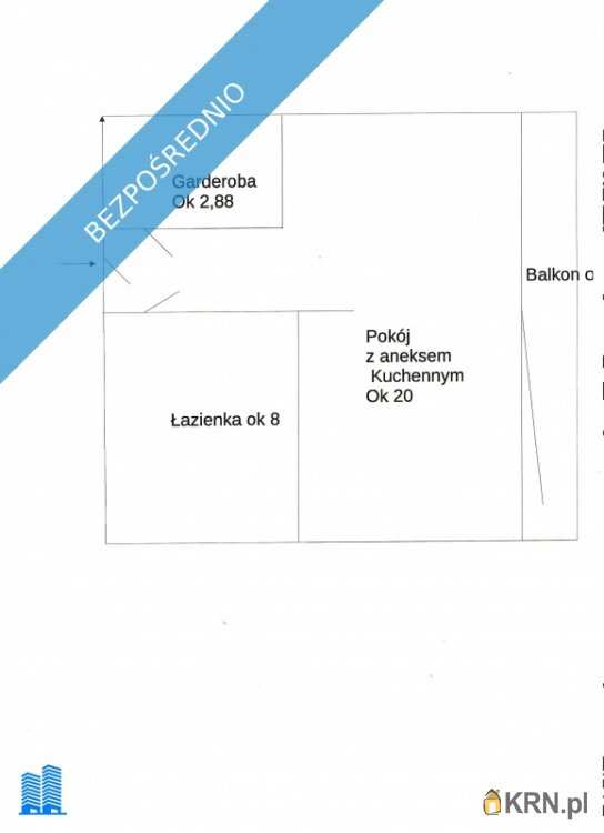 Wrocław, Fabryczna, ul. Olbrachtowska, 1 pokojowe, Mieszkanie  na sprzedaż