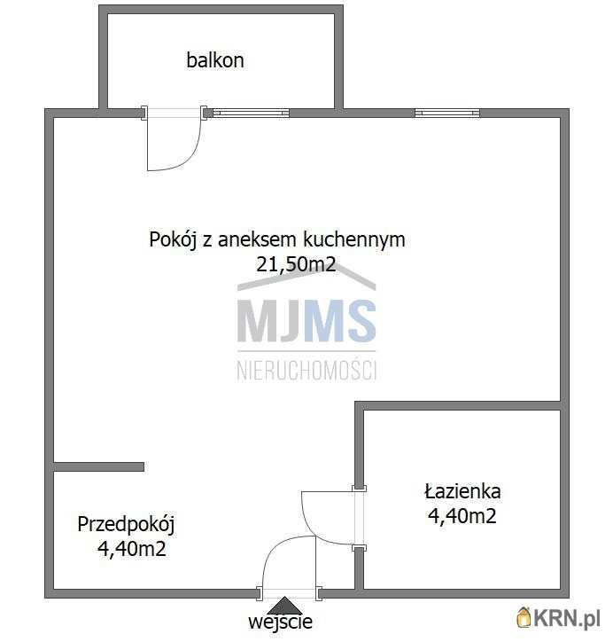 1 pokojowe, Reda, ul. F. Fenikowskiego, Mieszkanie  na sprzedaż