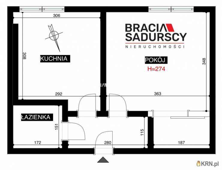 Kraków, Nowa Huta, ul. Ogrodowe, 1 pokojowe, Mieszkanie  na sprzedaż