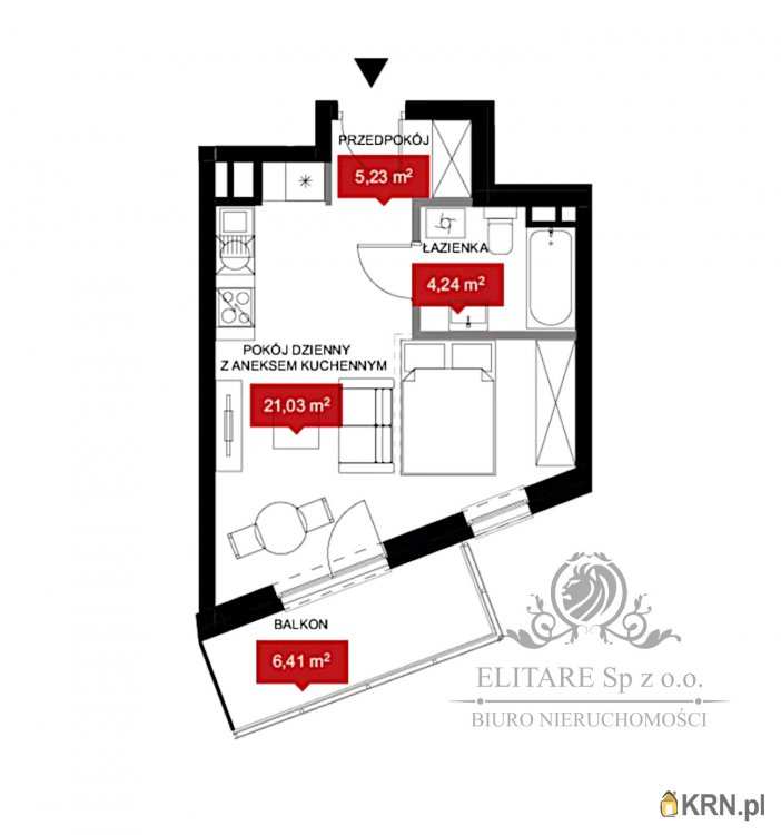 1 pokojowe, Wrocław, Psie Pole, ul. , Mieszkanie  na sprzedaż