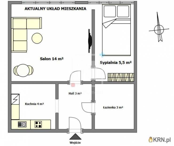 2 pokojowe, Warszawa, Mokotów/Stary Mokotów, ul. Puławska, Mieszkanie  na sprzedaż