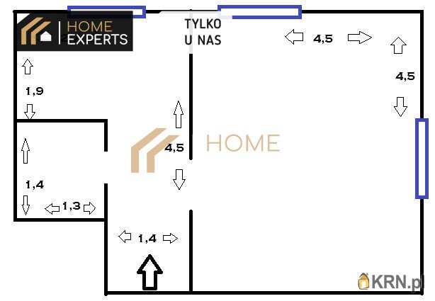 Mieszkanie  na sprzedaż, Gdańsk, Wrzeszcz Dolny, ul. Deotymy, 1 pokojowe