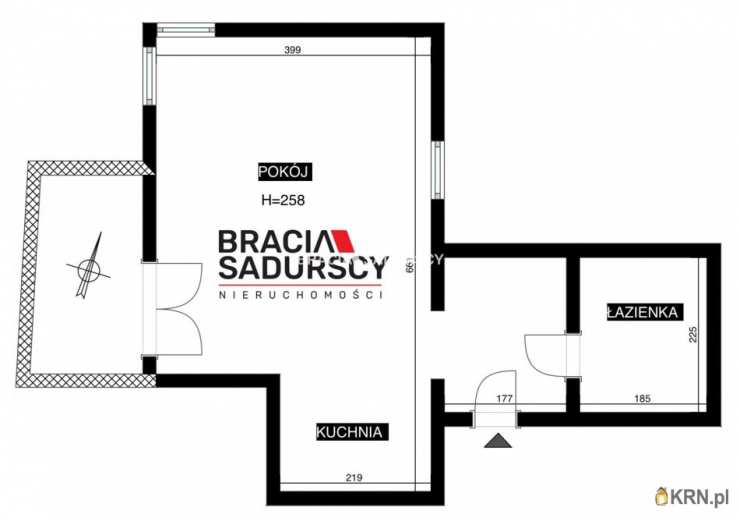 Niepołomice, ul. Lawendowa, Mieszkanie  na sprzedaż, 1 pokojowe