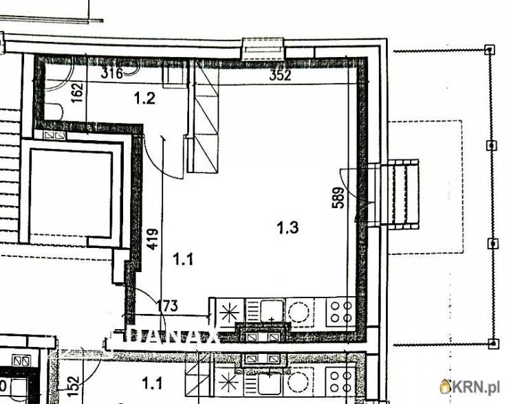 Mieszkanie  na sprzedaż, 1 pokojowe, Kraków, Prądnik Biały, ul. Z. Glogera