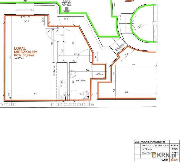 Kraków, Stare Miasto, ul. , Mieszkanie  na sprzedaż, 1 pokojowe