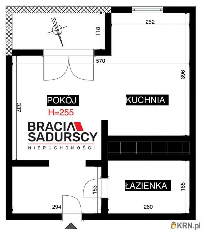 Kraków, Prądnik Biały, ul. Kuźnicy Kołłątajowskiej, Mieszkanie  na sprzedaż, 1 pokojowe