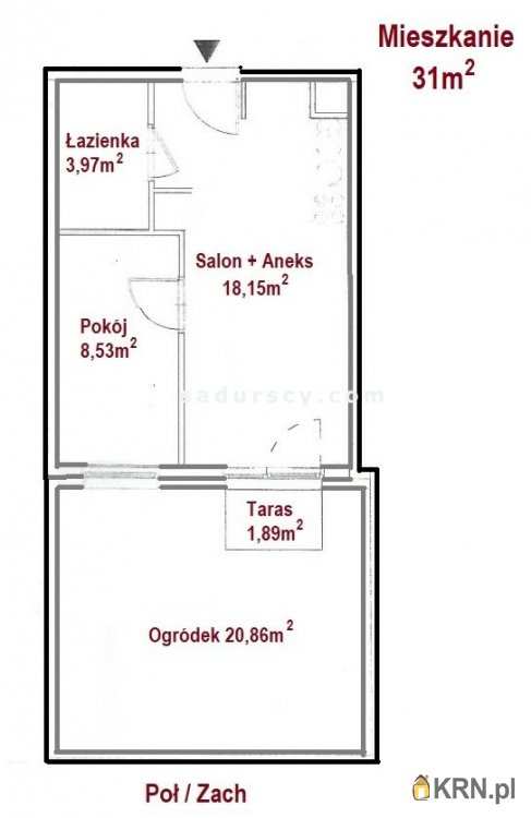 Mieszkanie  do wynajęcia, Zamienie, ul. , 2 pokojowe