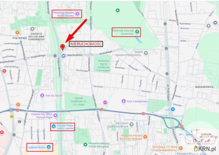 Poznań, Stare Miasto, ul. , 2 pokojowe, Mieszkanie  do wynajęcia