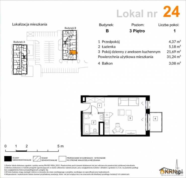 Katowice, Wełnowiec-Józefowiec/Wełnowiec, ul. , 2 pokojowe, Mieszkanie  na sprzedaż