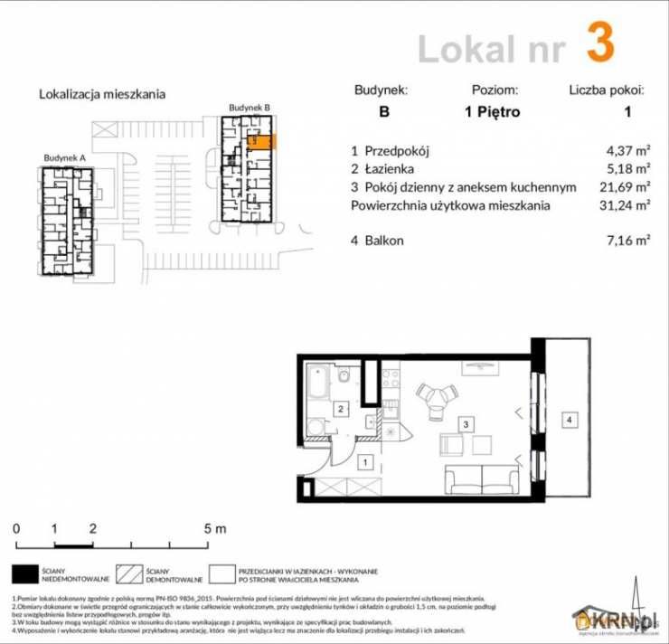 Katowice, Wełnowiec-Józefowiec/Wełnowiec, ul. , 1 pokojowe, Mieszkanie  na sprzedaż
