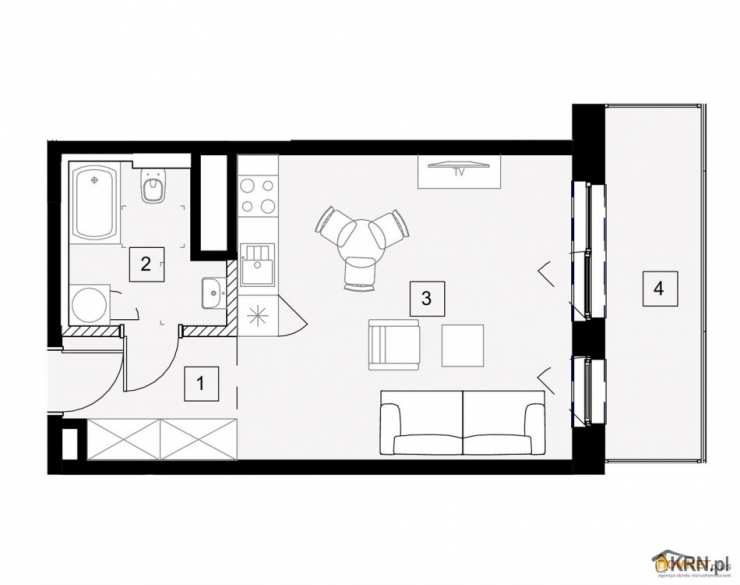 1 pokojowe, Katowice, Wełnowiec-Józefowiec/Wełnowiec, ul. , Mieszkanie  na sprzedaż