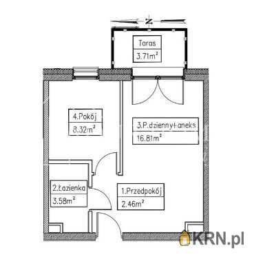 Wrocław, ul. , 2 pokojowe, Mieszkanie  na sprzedaż