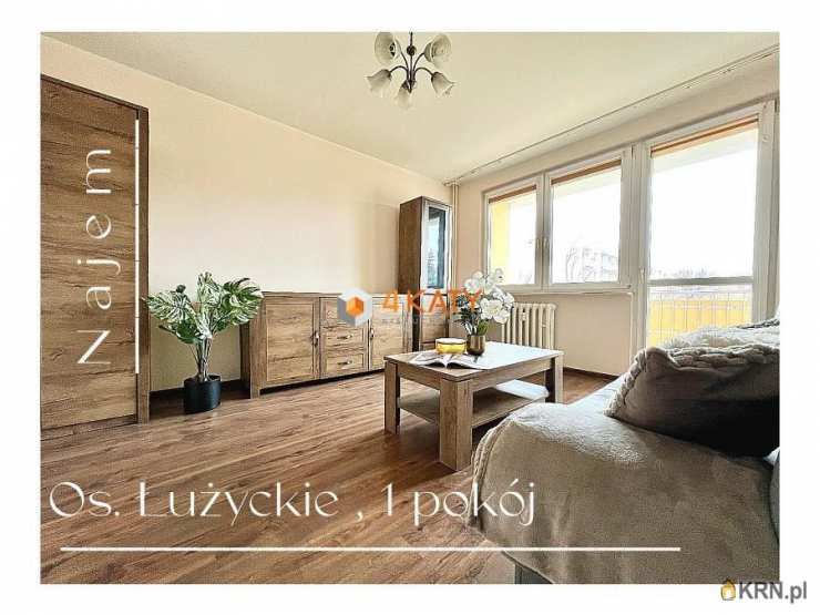 1 pokojowe, Mieszkanie  do wynajęcia, Zielona Góra, os. Łużyckie, ul. Rydza-Śmigłego