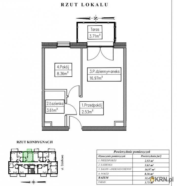 Mieszkanie  na sprzedaż, Wrocław, Krzyki, ul. , 2 pokojowe