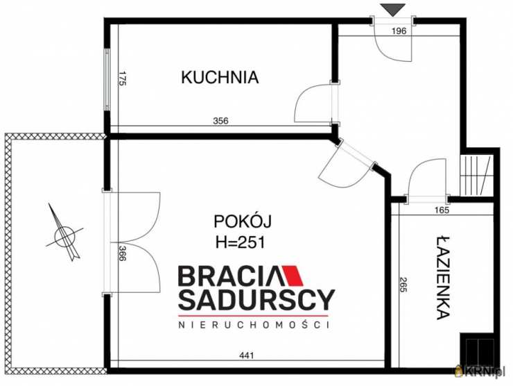 1 pokojowe, Kraków, Prądnik Biały/Krowodrza Górka, ul. , Mieszkanie  do wynajęcia