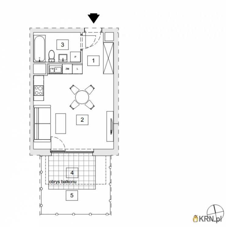 Wrocław, Fabryczna, ul. , 1 pokojowe, Mieszkanie  na sprzedaż