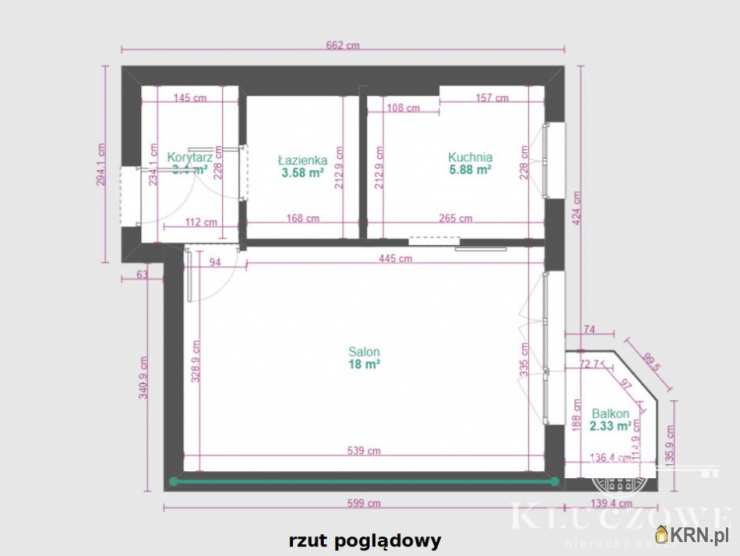 Toruń, Koniuchy, ul. , Mieszkanie  do wynajęcia, 1 pokojowe