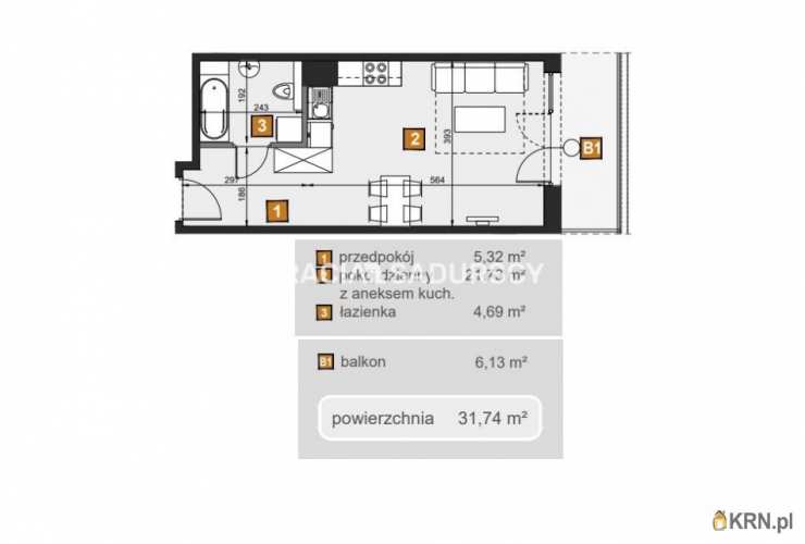 Bracia Sadurscy Oddział BS2 Rynek Pierwotny, Mieszkanie  na sprzedaż, Kraków, Dębniki, ul. dr. J. Babińskiego