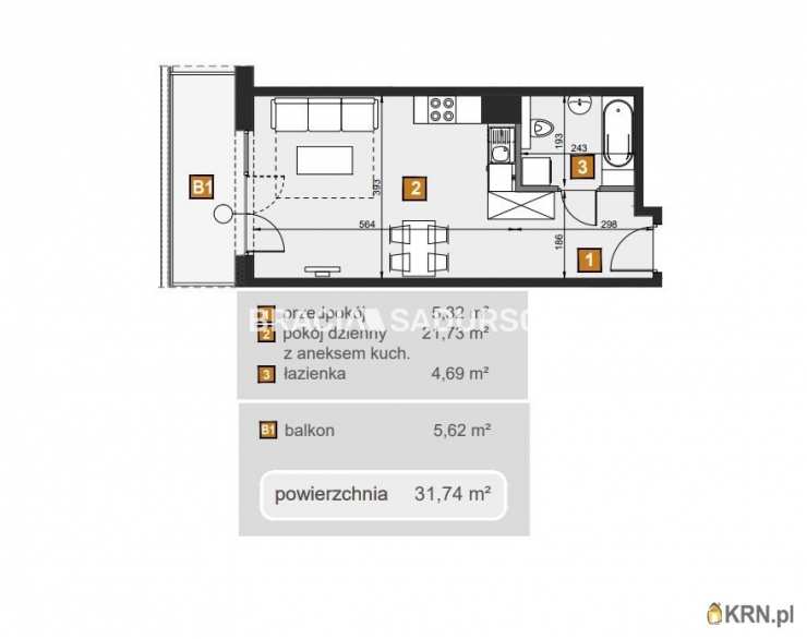 Bracia Sadurscy Oddział BS2 Rynek Pierwotny, Mieszkanie  na sprzedaż, Kraków, Dębniki, ul. dr. J. Babińskiego