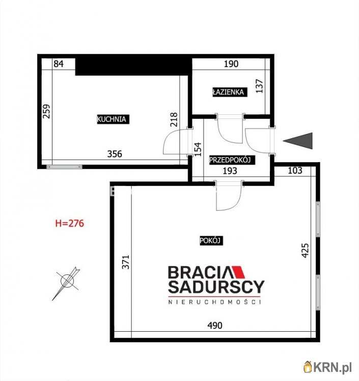 Kraków, Grzegórzki, ul. M. Siedleckiego, Mieszkanie  na sprzedaż, 1 pokojowe