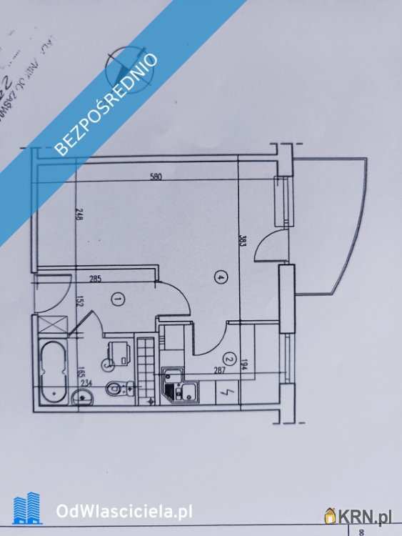 1 pokojowe, Mieszkanie  na sprzedaż, Warszawa, Białołęka, ul. Botewa