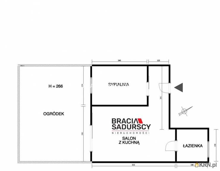 Mogilany, ul. Zakopiańska, Mieszkanie  na sprzedaż, 2 pokojowe