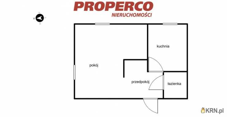 Kielce, ul. Panoramiczna, Mieszkanie  na sprzedaż, 1 pokojowe