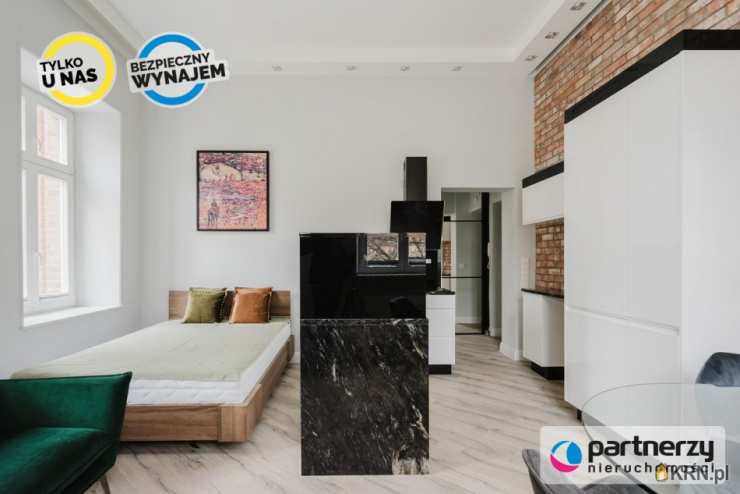 Gdańsk, Śródmieście, ul. Ogarna, 1 pokojowe, Mieszkanie  do wynajęcia