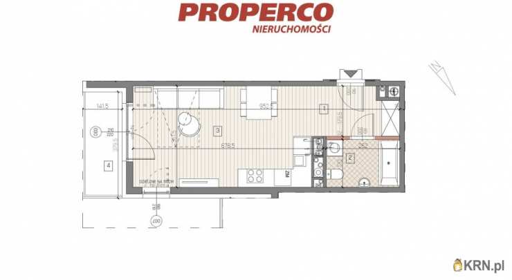 1 pokojowe, Jędrzejów, ul. , Mieszkanie  na sprzedaż