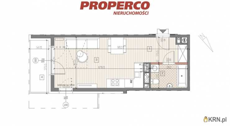 1 pokojowe, Jędrzejów, ul. , Mieszkanie  na sprzedaż