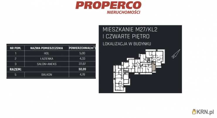 1 pokojowe, Mieszkanie  na sprzedaż, Jędrzejów, ul. 