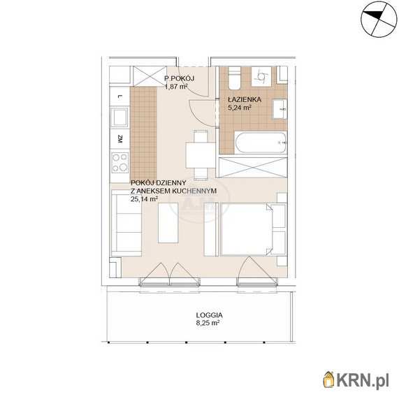 Mieszkanie  na sprzedaż, Wrocław, Stare Miasto, ul. Gnieźnieńska, 1 pokojowe