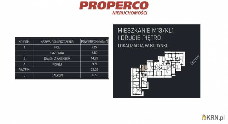 2 pokojowe, Mieszkanie  na sprzedaż, Jędrzejów, ul. 