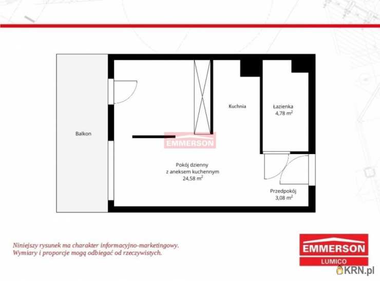 Mieszkanie  na sprzedaż, 2 pokojowe, Kraków, Krowodrza, ul. 