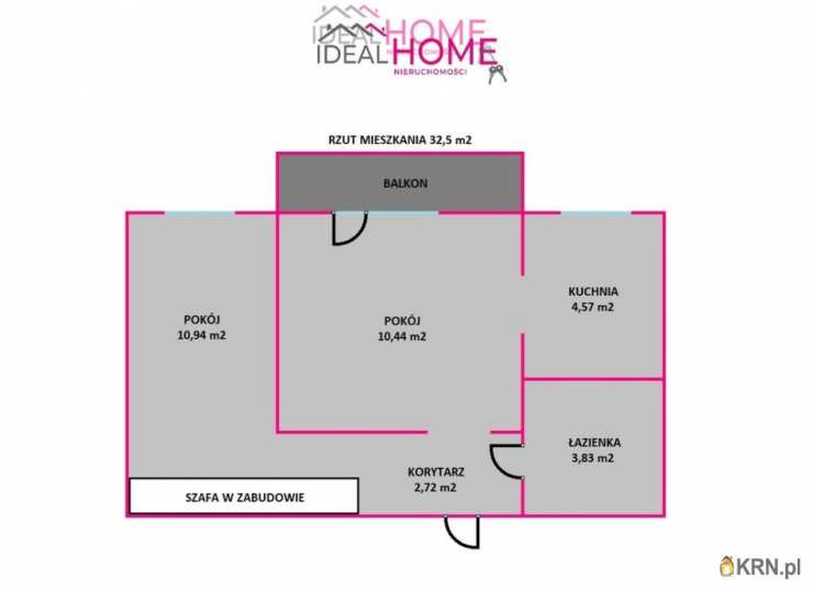 2 pokojowe, Mieszkanie  na sprzedaż, Rzeszów, ul. 