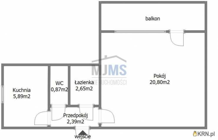 1 pokojowe, Mieszkanie  na sprzedaż, Gdynia, Pogórze, ul. Porębskiego