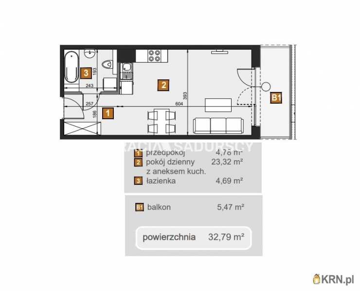 Bracia Sadurscy Oddział BS2 Rynek Pierwotny, Mieszkanie  na sprzedaż, Kraków, Dębniki, ul. dr. J. Babińskiego