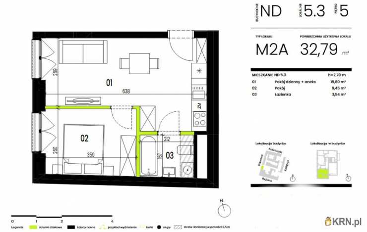 2 pokojowe, Wrocław, Stare Miasto, ul. , Mieszkanie  na sprzedaż