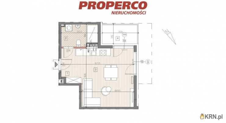 1 pokojowe, Jędrzejów, ul. , Mieszkanie  na sprzedaż